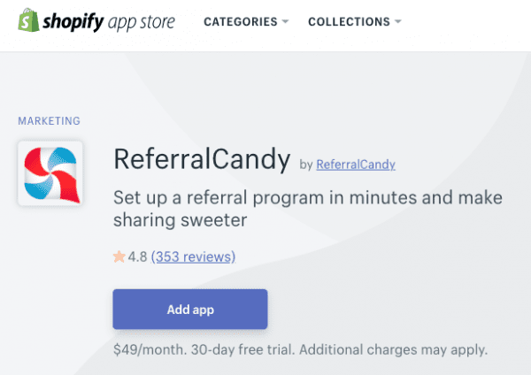 shopify dropshipping - shopify app store referralcandy