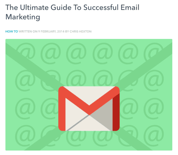 email call to action