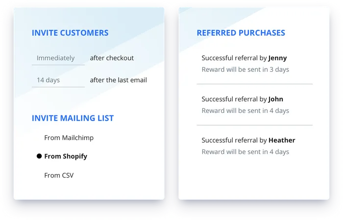 email settings