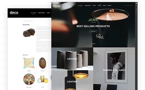 ecommerce templates referralcandy - Deco - Interior Design Online Shop OpenCart Template
