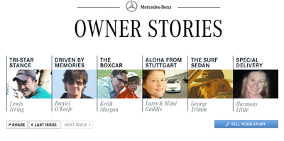 mercedes benz owner stories