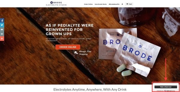 Brode Electrolyte Vitamin homepage