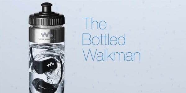 Sony Bottled Walkman Unexpected ReferralCandy