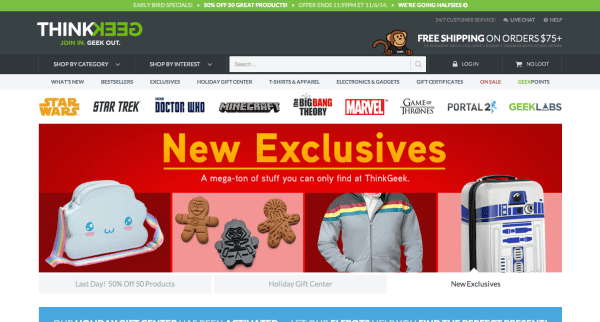 ThinkGeek 1 Liking ReferralCandy