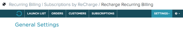 Insert your ReferralCandy Token to enable ReCharge integration!